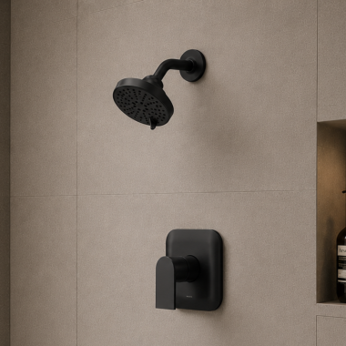 Click here to see  UT2472EPBL Moen Genta LX M-CORE 2 Single-Handle Shower Trim with Six-Function, Lever Handle, 1.75 GPM, Matte Black - UT2472EPBL