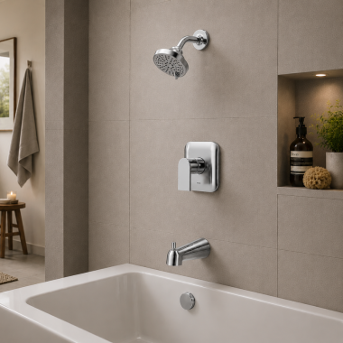 Click here to see  UT2473EP Moen Genta LX M-CORE 2 Single-Handle Tub/Shower Trim with 6-Function, Lever Handle, 1.75 GPM, Chrome - UT2473EP