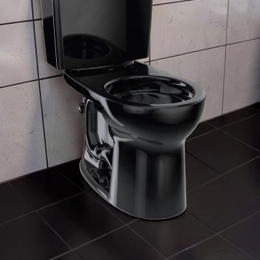 Click here to see TOTO USA INC C775CEF#51 TOTO 21 Drake ADA Round Toilet Bowl Only, Ebony - C775CEF#51 