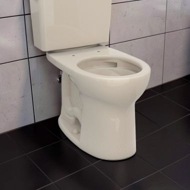 Click here to see Toto C775CEFG#03 TOTO 21 Drake ADA Round Toilet Bowl Only with CeFiONtect, Bone - C775CEFG#013