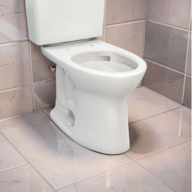 Click here to see TOTO USA INC C776CEFG#11 TOTO Drake Elongated Toilet Bowl Only, Cefiontect, Colonial White - C776CEFG#11