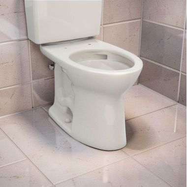 Click here to see TOTO USA INC C776CEFG#12 TOTO Drake Elongated Toilet Bowl Only, Cefiontect, Sedona Beige - C776CEFG#12