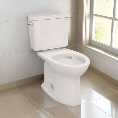 Click here to see Toto CST776CSG#11 TOTO CST776CSG#11 21 Drake Two-Piece Elongated 1.6 gpf with CeFiONtect - Colonial White