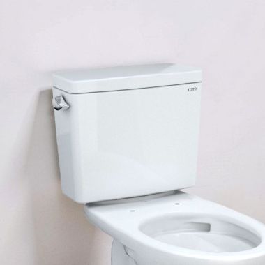 Click here to see TOTO USA INC ST776SA#01 TOTO Drake Eco-Performance Toilet Tank and Cover, Left-Hand Lever, 1.6 GPF, Cotton White - ST776SA#01 