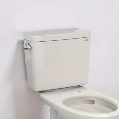 Click here to see TOTO USA INC ST776SA#12 TOTO Drake Eco-Performance Toilet Tank and Cover, Left-Hand Lever, 1.6 GPF, Sedona Beige - ST776SA#12
