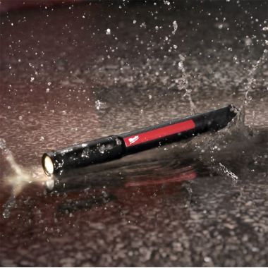 Click here to see Milwaukee 2010R Milwaukee Rechargeable 250 Lumens Penlight with Laser, and High/Low Light Output Modes - 2010R 