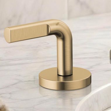 Click here to see  HL5339-GL Brizo Notch Lever Handle Kit for Litze Widespread Lavatory Faucet, ADA, Brilliance Luxe Gold - HL5339-GL