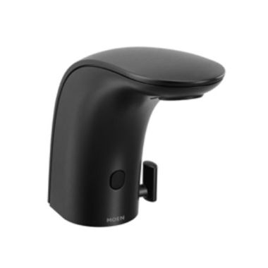 Click here to see Moen 8554BL Moen 8554BL M-POWER One-Handle Sensor-Operated Lavatory Faucet, Matte Black