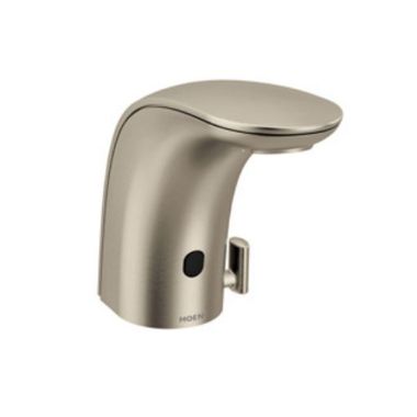 Click here to see Moen 8554BN Moen 8554BN M-POWER One-Handle Sensor-Operated Lavatory Faucet, Brushed Nickel