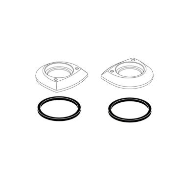 Click here to see Delta RP101752SSPR Delta RP101752SSPR Galeon Roman Tub Handle Escutcheon, Stainless