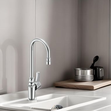 Click here to see Delta 27C653 Delta 27C653 CER-TECK Deckmount Single-Handle Pantry Faucet, 6