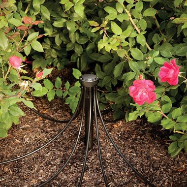 Click here to see Rain Bird MANIFPRPS2 Rain Bird Drip Irrigation Pressure Regulating Manifold with Adjustable Flow and On/Off, 25 PSI, 9 Port, 1/4