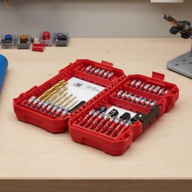 Click here to see Milwaukee 48-32-4013 Milwaukee SHOCKWAVE Impact Duty Drill and Drive Bit Set, 50-Piece - 48-32-4013 