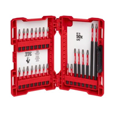 Click here to see Milwaukee 48-32-4019 Milwaukee 48-32-4019 SHOCKWAVE Impact Drill and Drive Bit Set - 24Pc