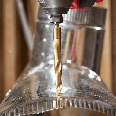 Click here to see Milwaukee 48-89-4644 Milwaukee 4-Piece SHOCKWAVE Titanium Drill Bit RED HELIX Set with 1/4