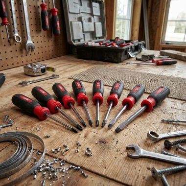 Click here to see Milwaukee 48-22-2009 Milwaukee 8-Piece Screwdriver Set with Square Drive - 48-22-2009