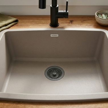 Click here to see   Blanco Basket Strainer For SILGRANIT Sinks, Celcon, Metallic Gray - 442228