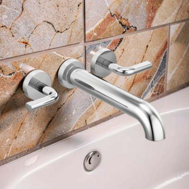 Click here to see Brizo T70435-PCLHP Brizo Litze Wall-Mount Tub Filler with Hig0h Flow Ceramic Valve, 9.3 GPM, Polished Chrome - T70435-PCLHP 