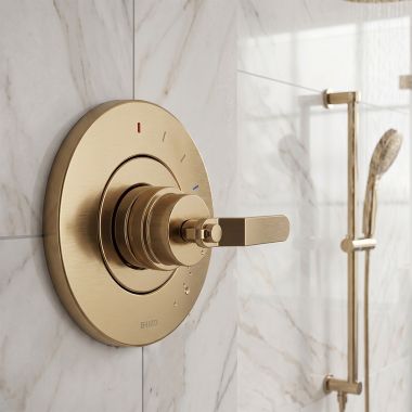 Click here to see  T60P035-GLLHP Brizo Litze Pressure Balance Valve Trim, Less Handle, Brilliance Luxe Gold - T60P035-GLLHP