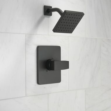 Click here to see  T14267-BL-PP Delta Ara Monitor 14 Series Single-Handle H2Okinetic Shower Trim, 1.75 GPM, Project Pack, Matte Black - T14267-BL-PP