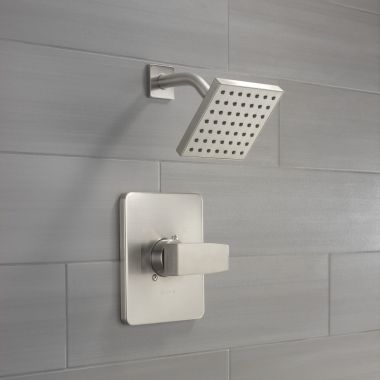 Click here to see  T14267-SS-PP Delta Ara Monitor 14 Series Single-Handle H2Okinetic Shower Trim, 1.75 GPM, Project Pack, Stainless - T14267-SS-PP