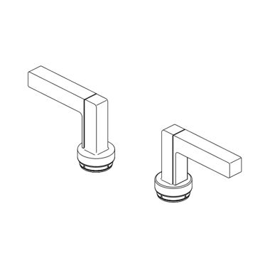 Click here to see Brizo RP101835SL Brizo RP101835SL Frank Lloyd Wright Lever Handle Kit - Luxe Steel