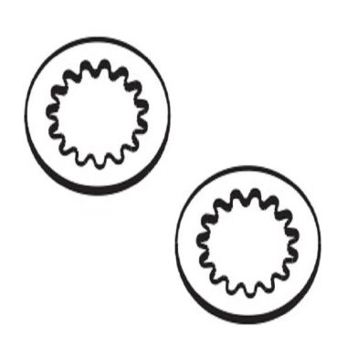 Click here to see Brizo RP101685 Brizo Invari Handle Temperature Indicator Glide Rings - RP101685