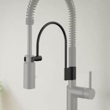 Click here to see Brizo RP101729BL Brizo Litze/Odin Semi-Professional Kitchen Faucet Support Arm Assembly, Matte Black - RP101729BL