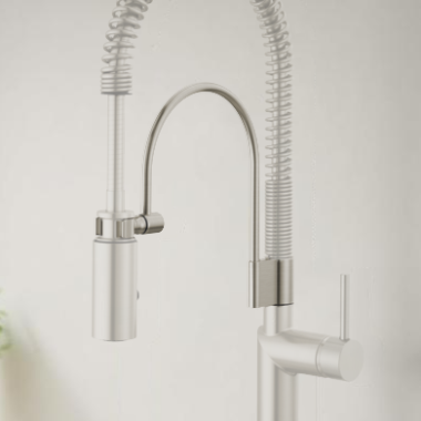 Click here to see Brizo RP101729SS Brizo Litze/Odin Semi-Professional Kitchen Faucet Support Arm Assembly, Brilliance Stainless - RP101729SS