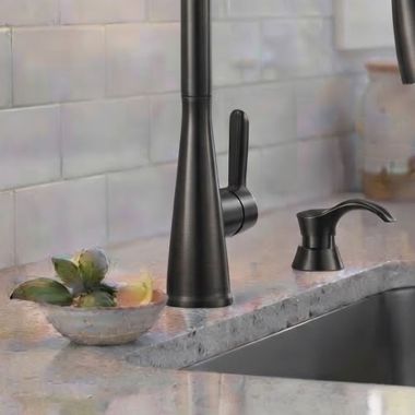 Click here to see Delta RP101709KS Delta Greydon Handle, ADA, Black Stainless - RP101709KS