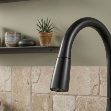 Click here to see Delta RP100546BL Delta Greydon Wand Assembly, ShieldSpray, Matte Black - RP100546BL 