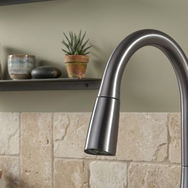 Click here to see Delta RP100546KS Delta Greydon Wand Assembly, ShieldSpray, Black Stainless - RP100546KS