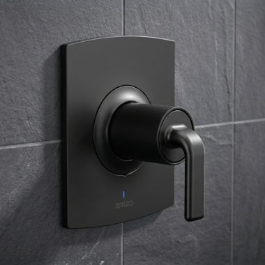 Click here to see Brizo HL60P67-BL Brizo Allaria Pressure Balance Valve Trim Lever Handle Kit, ADA, Matte Black - HL60P67-BL