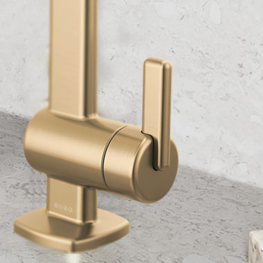 Click here to see Brizo RP101996GL Brizo Allaria Lavatory Faucet Lever Handle Kit, Brilliance Luxe Gold - RP101996GL