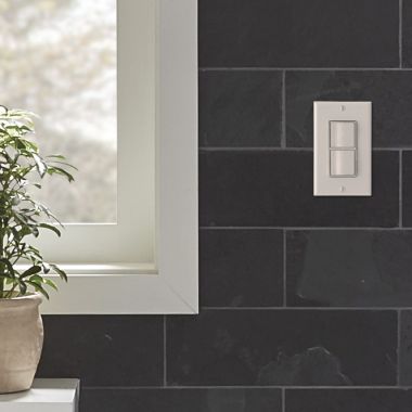 Click here to see  P2RW Broan-NuTone 2-Rocker Wall Control Switch, White - P2RW