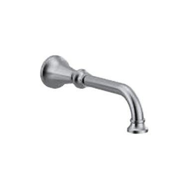 Click here to see Moen TFS5001 Moen Colinet Wall Mounted Chrome Non-Diverter Tub Spout, 10-1/16 Spout Reach, Metal Construction - TFS5001