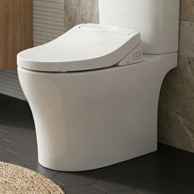 Click here to see TOTO USA INC CT446CEFGNT40#11 TOTO Aquia IV Elongated Toilet Bowl Only, CEFIONTECT, Colonial White- CT446CEFGNT40#11