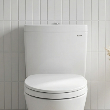 Click here to see TOTO USA INC ST446EMNA#01 TOTO Aquia IV Toilet Tank Only with WASHLET+ Auto Flush Compatibility, Dual Flush 1.28/0.9 GPF, Cotton White - ST446EMNA#01