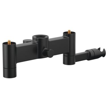 Click here to see Brizo T70310-BLLHP Brizo Two-Handle Tub Filler Body Assembly, Dual-Column Design, Matte Black - T70310-BLLHP