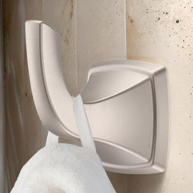 Click here to see Pfister BRH-BS1K Pfister Bronson Robe Hook, Brushed Nickel - BRH-BS1K