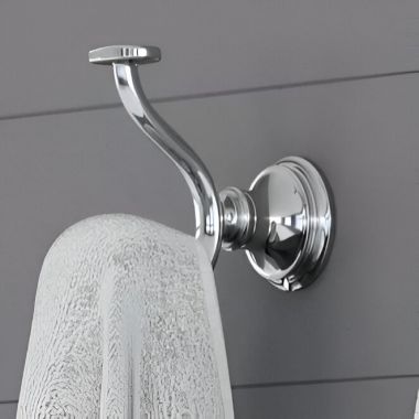 Click here to see Pfister BRH-TB0C Pfister Tisbury 4-916 Robe Hook, Metal, Polished Chrome- BRH-TB0C