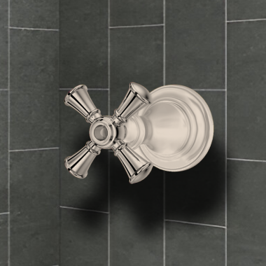 Click here to see Pfister HHL-016TBK Pfister Tisbury Cross Handle Kit, Brushed Nickel - HHL-016TBK