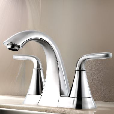 Click here to see Pfister LF-048-PDCC Pfister Pasadena Two-Handle Centerset Bathroom Faucet, Chrome - LF-048-PDCC
