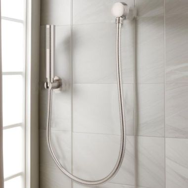 Click here to see Pfister LG16-1NCK PFISTER LG16-1NCK CONTEMPRA HANDHELD SHOWER BRUSHED NICKEL