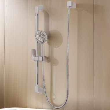 Click here to see Pfister LG16-3MFK PFISTER LG16-3MFK KELEN HANDHELD SHOWER WITH SLIDE BAR BRUSHED NICKEL