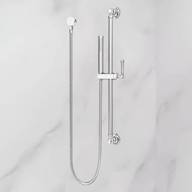 Click here to see Pfister LG16-3TBC PFISTER LG16-3TBC TISBURY HANDHELD SHOWER WITH SLIDE BAR CHROME