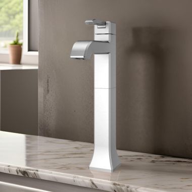 Click here to see Pfister LG40-FE0C PFISTER LG40-FE0C PARK AVENUE ONE HANDLE VESSEL LAV FAUCET CHROME