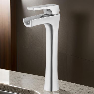 Click here to see Pfister LG40-MF1C PFISTER LG40-MF1C KELEN ONE HANDLE VESSEL LAV FAUCET CHROME