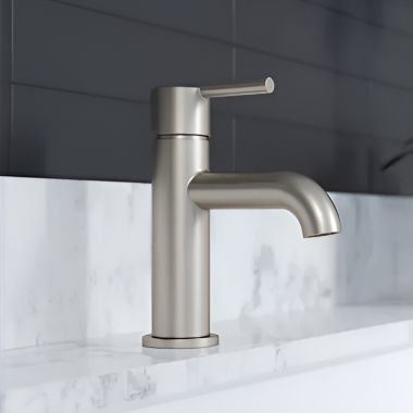 Click here to see Pfister LG42-BI0K PFISTER LG42-BI0K BRISLIN ONE HANDLE LAV FAUCET BRUSHED NICKEL