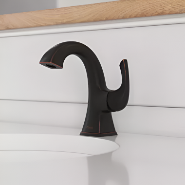 Click here to see Pfister LG42-BS0Y PFISTER LG42-BS0Y BRONSON ONE HANDLE LAV FAUCET TUSCAN BRONZE